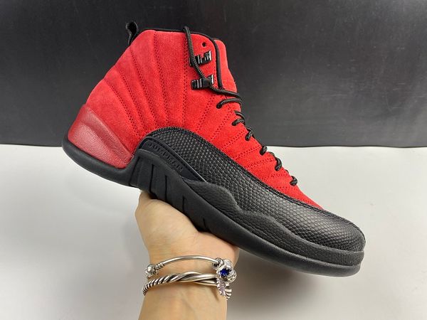 fashion jumpman 12 suede reverse flu game new jumpman basketball shoes red black reverse flu game mens sneakers trainers ct8013-602
fashion jumpman 12 suede reverse flu game new jumpman basketball shoes red black reverse flu game mens sneakers trainers ct8013-602