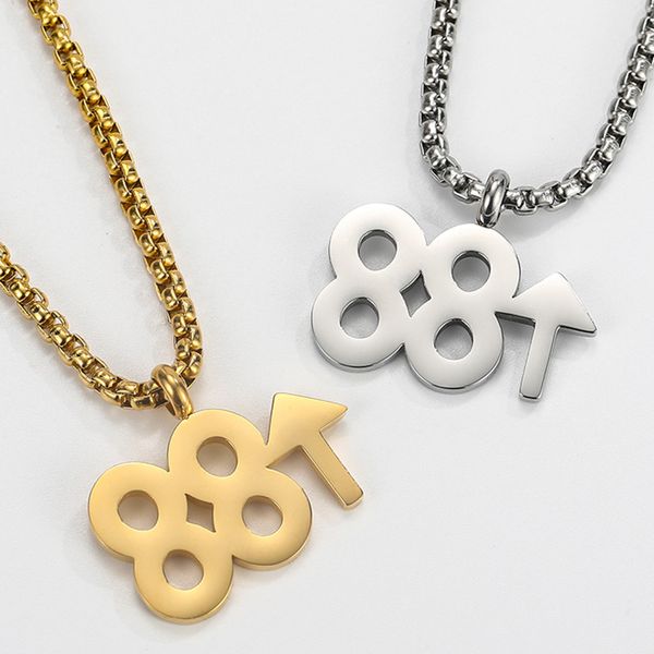 pendant necklaces gold necklace women stainless steel fashion pendants long statement 88 jewelry chain men's 2021 wholesale, Silver
pendant necklaces gold necklace women stainless steel fashion pendants long statement 88 jewelry chain men's 2021 wholesale, Silver