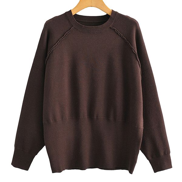 novalya casual o neck sweaters women fashion loose dark brown sweater women elegant long sleeve sweaters female ladies ic, White;black
novalya casual o neck sweaters women fashion loose dark brown sweater women elegant long sleeve sweaters female ladies ic, White;black