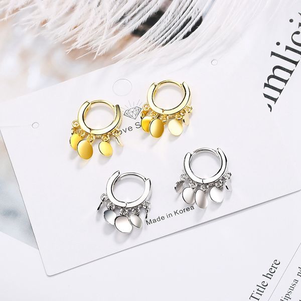 ins round disc tassel earrings for women s925 stamp silver color earrings oorbellen pendientes gift s-e893, Golden;silver
ins round disc tassel earrings for women s925 stamp silver color earrings oorbellen pendientes gift s-e893, Golden;silver