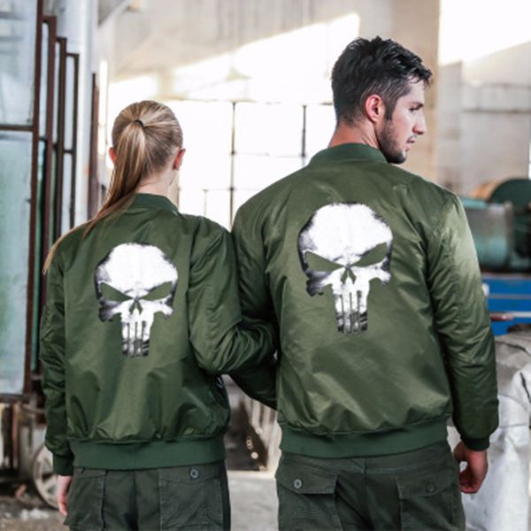 skull print ma1 bomber jacket coat men pilot outerwear army style women jackets aviator motorcycle couple coats men's outerwear clothin, Black;brown
skull print ma1 bomber jacket coat men pilot outerwear army style women jackets aviator motorcycle couple coats men's outerwear clothin, Black;brown