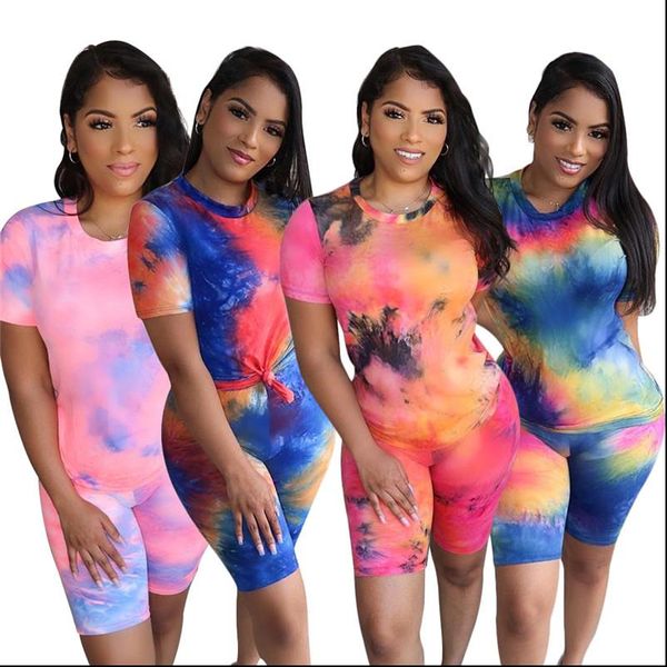 женская gradient tie dye вокруг шеи костюм из двух частей установить повседневная мода с коротким рукавом топы шорты повседневный костюм жен, Gray
женская gradient tie dye вокруг шеи костюм из двух частей установить повседневная мода с коротким рукавом топы шорты повседневный костюм жен, Gray