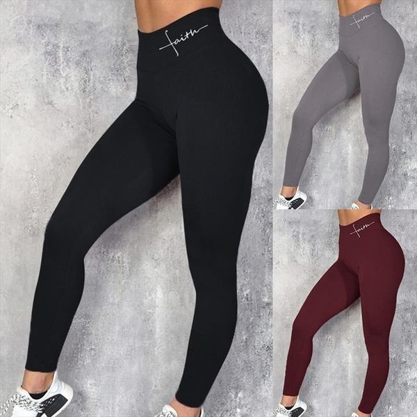 women sport leggings high waist fitness push up elastic letters print female pants slim athleisure workout gym pants trouser, Black
women sport leggings high waist fitness push up elastic letters print female pants slim athleisure workout gym pants trouser, Black