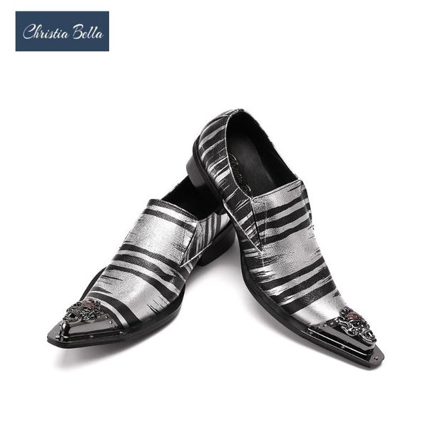 christia bella fashion metal iron poined toe mens dress shoes zebra print genuine leather men shoes italian business oxford shoe, Black
christia bella fashion metal iron poined toe mens dress shoes zebra print genuine leather men shoes italian business oxford shoe, Black