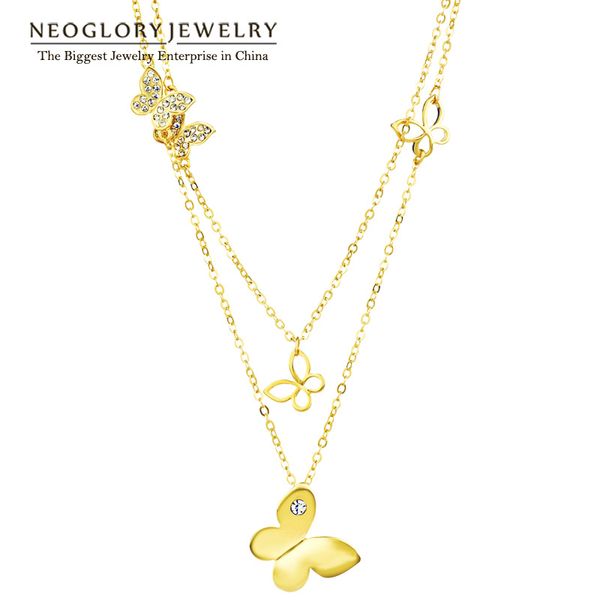 neoglory light yellow gold color multi layer maxi chain necklaces butterfly pendant fashion jewelry gift girl 2020 js6 but-g, Silver
neoglory light yellow gold color multi layer maxi chain necklaces butterfly pendant fashion jewelry gift girl 2020 js6 but-g, Silver