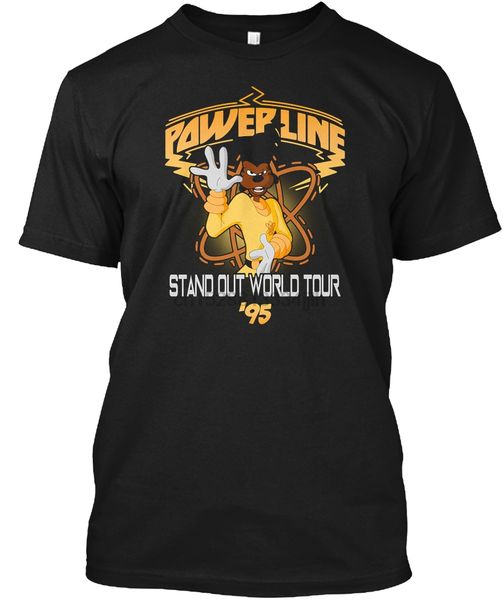 men t shirt powerline stand out world tour 95 women t-shirt