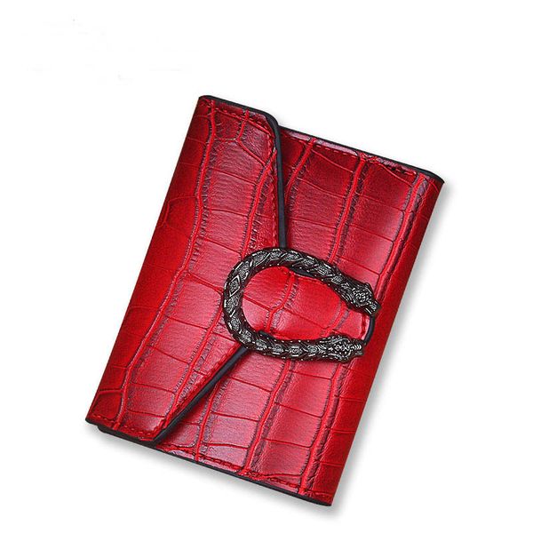 female wallets small fashion wild crocodile wallet short purse for women mini ladies, Red;black
female wallets small fashion wild crocodile wallet short purse for women mini ladies, Red;black