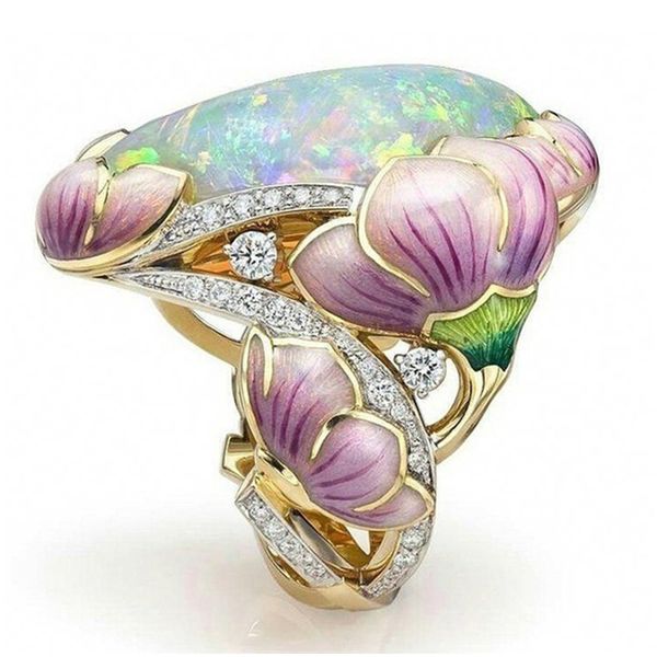 cluster rings vintage romantic flower for women crystal resin finger ring handmade jewelry boho colorful leaves wedding gifts o3p746, Golden;silver
cluster rings vintage romantic flower for women crystal resin finger ring handmade jewelry boho colorful leaves wedding gifts o3p746, Golden;silver