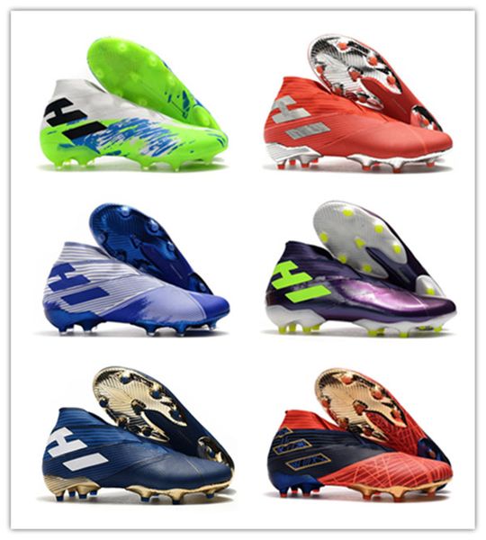 nemeziz 19 fg soccer shoes sneakers football cleats high boots youth kids men women trainers cleat boot sneaker trainer laceless grasses, Black
nemeziz 19 fg soccer shoes sneakers football cleats high boots youth kids men women trainers cleat boot sneaker trainer laceless grasses, Black