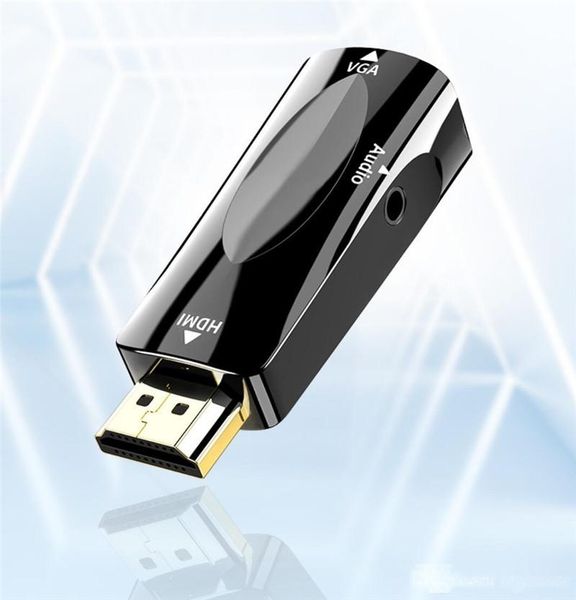 hdmi to vga adapter audio cables converter male to female hd 1080p for pc laptv box projector cable
hdmi to vga adapter audio cables converter male to female hd 1080p for pc laptv box projector cable