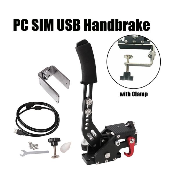 14 bit pc sim usb handbrake с крепеж для гоночных игр g25 / 27/29 t500, подключи и играй легко установить
14 bit pc sim usb handbrake с крепеж для гоночных игр g25 / 27/29 t500, подключи и играй легко установить
