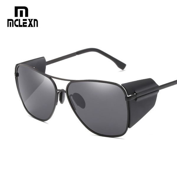 mclexn brand designer goggles steampunk sunglasses men women metal frame vintage polarized sun glasses uv400, White;black
mclexn brand designer goggles steampunk sunglasses men women metal frame vintage polarized sun glasses uv400, White;black
