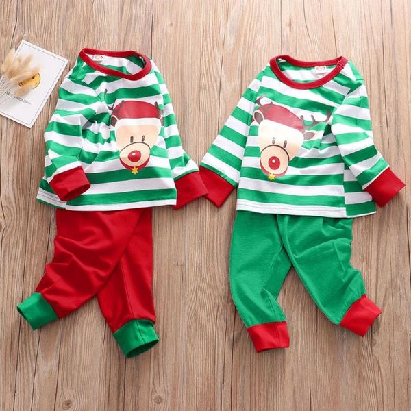 2pcs christmas clothes baby boys girls clothes cartoon animal striped printed +pants set outfits vetement enfant fille, White
2pcs christmas clothes baby boys girls clothes cartoon animal striped printed +pants set outfits vetement enfant fille, White