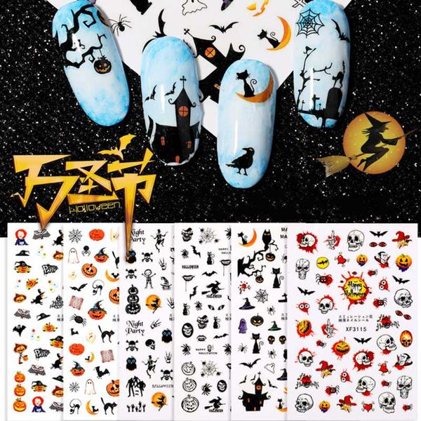 3d tips decorations halloween bat witch sticker new bat pumpkin nail art design water transfer sliders decals for nail sticker, Black
3d tips decorations halloween bat witch sticker new bat pumpkin nail art design water transfer sliders decals for nail sticker, Black