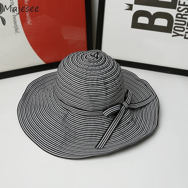 sun hats women simple striped classic vintage elegant ladies ruffles all-match summer korean style hat females chic womens new, Blue;gray
sun hats women simple striped classic vintage elegant ladies ruffles all-match summer korean style hat females chic womens new, Blue;gray