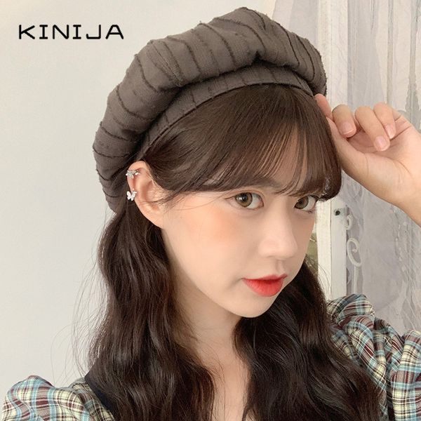 berets autumn femme octagonal stripe beret korean retro casual design art hat french solid beanie girl pumpkin panama cotton, Blue;gray
berets autumn femme octagonal stripe beret korean retro casual design art hat french solid beanie girl pumpkin panama cotton, Blue;gray