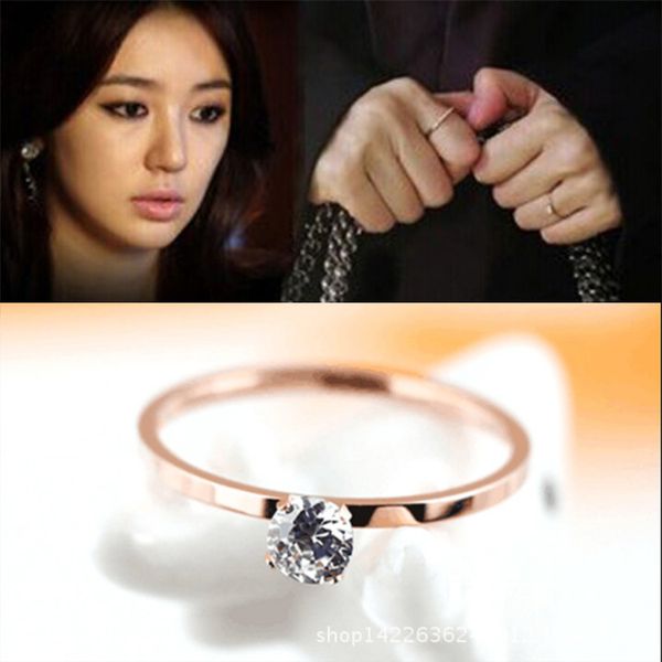 titanium steel lovers band rings with one large diamond in 1.1mm for women and men wedding jewelry fine couple rings, Silver
titanium steel lovers band rings with one large diamond in 1.1mm for women and men wedding jewelry fine couple rings, Silver