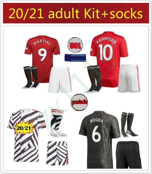 2020 2021 home away 3rd sancho bruno fernandes manchester soccer united jerseys 20 21 rashford football shirt utd men kit set uniforms, Black
2020 2021 home away 3rd sancho bruno fernandes manchester soccer united jerseys 20 21 rashford football shirt utd men kit set uniforms, Black