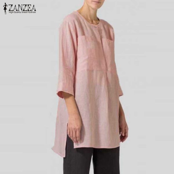 vintage women's asymmetrical blouse 2020 zanzea elegant 3/4 sleeve button shirts female blusas female casual tunic plus siz, White
vintage women's asymmetrical blouse 2020 zanzea elegant 3/4 sleeve button shirts female blusas female casual tunic plus siz, White