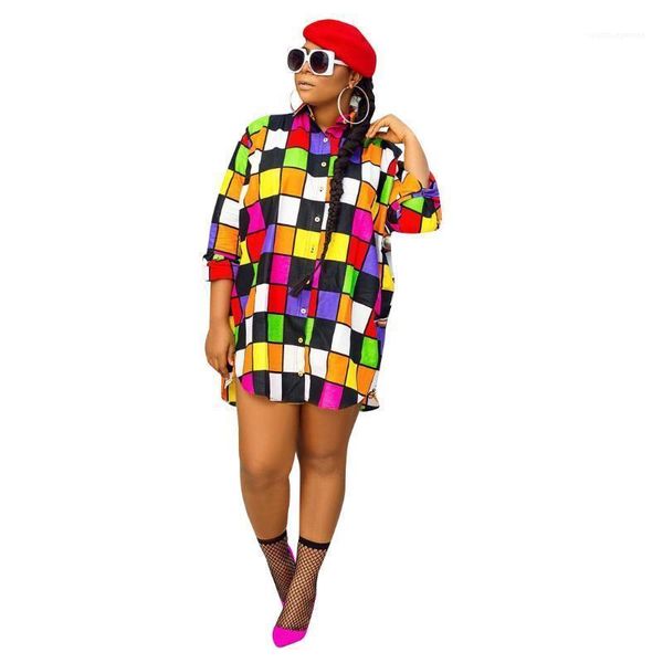 clothing new women designer dresses colorful grid print long sleeve shirts dresses lady loose sunscreen causal, Black;gray
clothing new women designer dresses colorful grid print long sleeve shirts dresses lady loose sunscreen causal, Black;gray