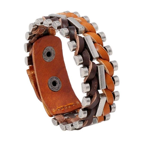 cowhide leather retro bracelet punk style men bangle statement simple rubber charm men bracelet simple, Black
cowhide leather retro bracelet punk style men bangle statement simple rubber charm men bracelet simple, Black