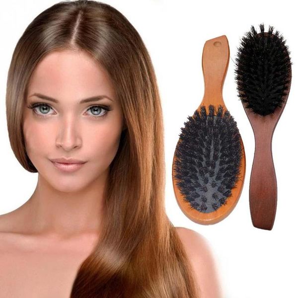 hair brushes 1pcs natural boar bristle hairbrush massage comb anti-static paddle brush beech styling tool wooden scalp h z5z9, Silver
hair brushes 1pcs natural boar bristle hairbrush massage comb anti-static paddle brush beech styling tool wooden scalp h z5z9, Silver