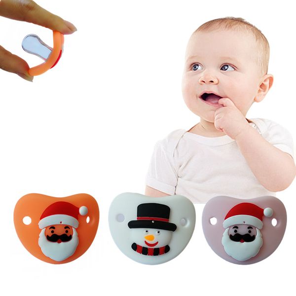 1pcs christmas pacifier grade silicone funny baby dummy nipple teethers toddler orthodontic soothers teat baby gift
1pcs christmas pacifier grade silicone funny baby dummy nipple teethers toddler orthodontic soothers teat baby gift
