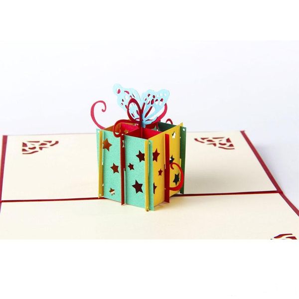 new gift box star 3d pop up greeting handmade kirigami cards birthday thank you cards
new gift box star 3d pop up greeting handmade kirigami cards birthday thank you cards