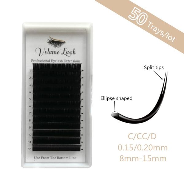 false eyelashes split tips ellipse flat lashes 0.15/0.20mm mamakeup eyelash extensions 50 trays wholesale price
false eyelashes split tips ellipse flat lashes 0.15/0.20mm mamakeup eyelash extensions 50 trays wholesale price