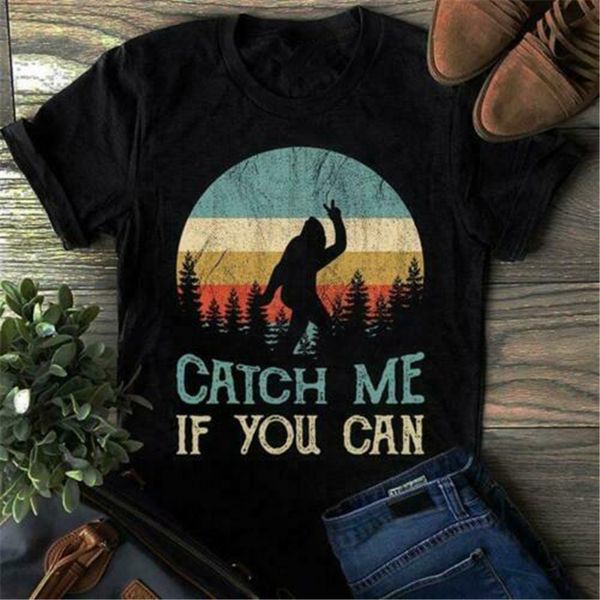 bigfoot catch me if you can vintage men t-shirt black cotton s-6xl custom graphic tees tee shirt 
bigfoot catch me if you can vintage men t-shirt black cotton s-6xl custom graphic tees tee shirt