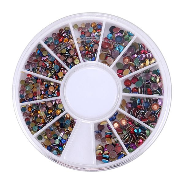 stud rivet flat back rhinestone wheel 3d nail sticker - 2 mm 3 mm, Black
stud rivet flat back rhinestone wheel 3d nail sticker - 2 mm 3 mm, Black