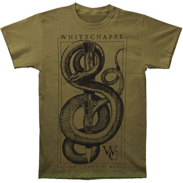 cartoon print short sleeve t shirt whitechapel men tread t-shirt green