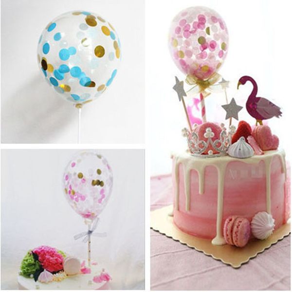 1pcs 5 inch clear mini confetti balloons latex cake balloon for cake dessert table ornaments cakecup wedding party decor
1pcs 5 inch clear mini confetti balloons latex cake balloon for cake dessert table ornaments cakecup wedding party decor