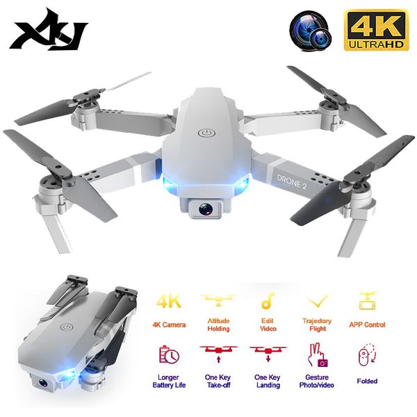 xkj 2020 e68pro mini drone 4k 1080p wide angle camera drones wifi fpv height hold mode rc foldable quadcopter dron kid's gift
xkj 2020 e68pro mini drone 4k 1080p wide angle camera drones wifi fpv height hold mode rc foldable quadcopter dron kid's gift