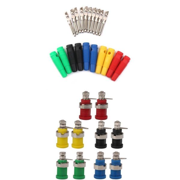 10pcs 4mm banana plug speaker terminal binding post+10pcs pvc insulation plug for speaker meter test
10pcs 4mm banana plug speaker terminal binding post+10pcs pvc insulation plug for speaker meter test