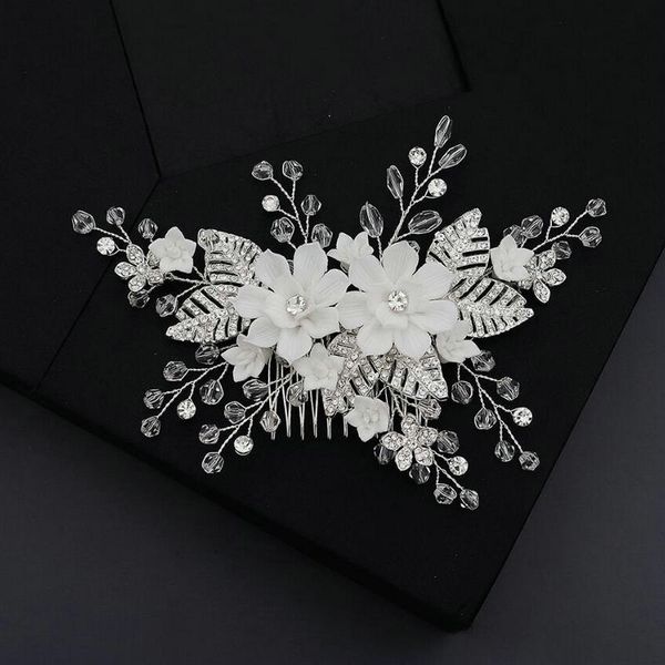 hair clips & barrettes luxurious ceramics flower wedding comb rhinestone bridal headpiece accessories, Golden;silver
hair clips & barrettes luxurious ceramics flower wedding comb rhinestone bridal headpiece accessories, Golden;silver