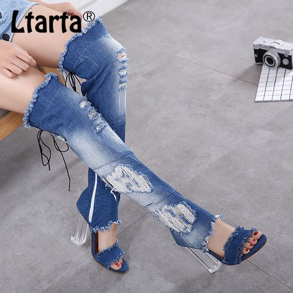 boots ltarta 2021 summer over-the-knee women's shoes thick heel frayed denim tassel high sandals cwf, Black
boots ltarta 2021 summer over-the-knee women's shoes thick heel frayed denim tassel high sandals cwf, Black
