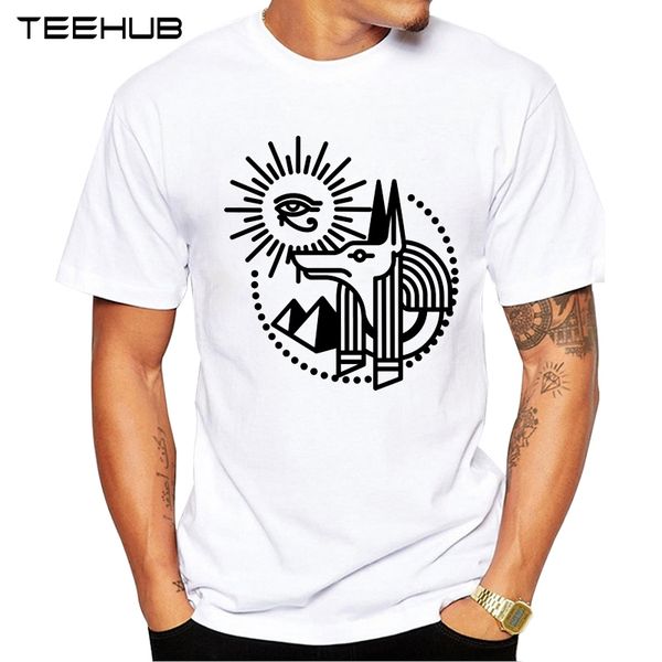 2019 teehub men's fashion simple anubis printed short sleeve t-shirt hipster o-neck design cool desgin tee
2019 teehub men's fashion simple anubis printed short sleeve t-shirt hipster o-neck design cool desgin tee