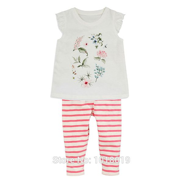new 2020 summer 100% cotton kids t shirt stripe pants 2pc children suits girls outfits tee 1-7y baby girl clothes sets, White
new 2020 summer 100% cotton kids t shirt stripe pants 2pc children suits girls outfits tee 1-7y baby girl clothes sets, White