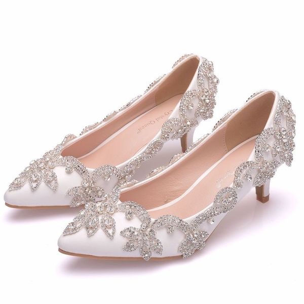 pumps wedding women fetish shoes women pumps party banquet pu rhinestones slip on 5cm thin high heels pointed toe white, Black
pumps wedding women fetish shoes women pumps party banquet pu rhinestones slip on 5cm thin high heels pointed toe white, Black