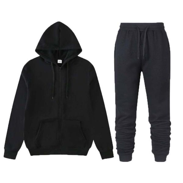 men's tracksuits 2021 fall/winter hooded solid color zipper sweater set casual hoodie sports coat, Gray
men's tracksuits 2021 fall/winter hooded solid color zipper sweater set casual hoodie sports coat, Gray