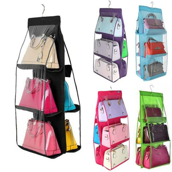 storage boxes & bins hanging bag 6pockets purse handbag tote organizer hanger 2021
storage boxes & bins hanging bag 6pockets purse handbag tote organizer hanger 2021