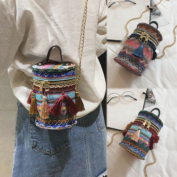 noenname fashion women hand woven bag tassel bohemia crossbody bag vintage style beach beach bags
noenname fashion women hand woven bag tassel bohemia crossbody bag vintage style beach beach bags