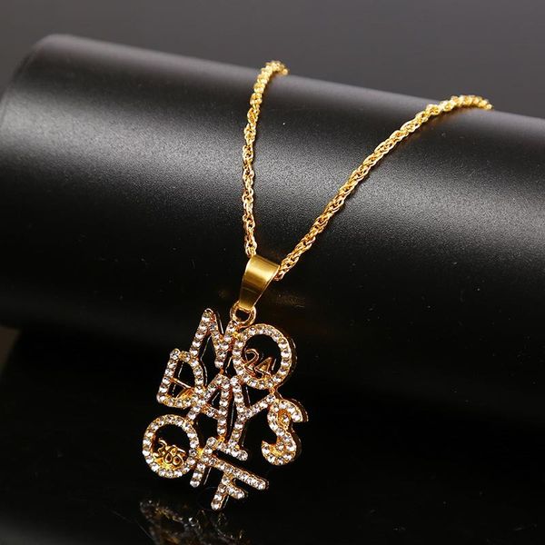 pendant necklaces bling iced out letters necklace no days off zircon 2 colors men's fashion hip hop jewelry gifts, Silver
pendant necklaces bling iced out letters necklace no days off zircon 2 colors men's fashion hip hop jewelry gifts, Silver