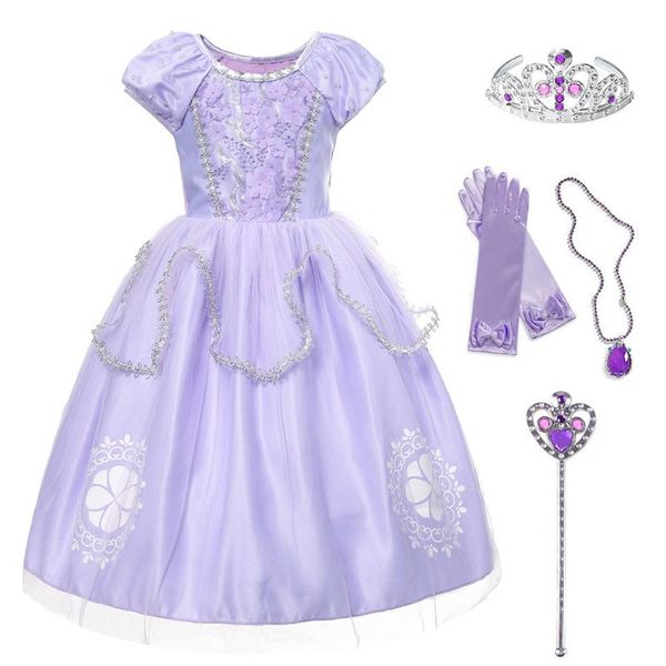 little girls fancy the first dress up carnival cosplay princess costume birthday party ball gown kid purple vestidos, Red;yellow
little girls fancy the first dress up carnival cosplay princess costume birthday party ball gown kid purple vestidos, Red;yellow