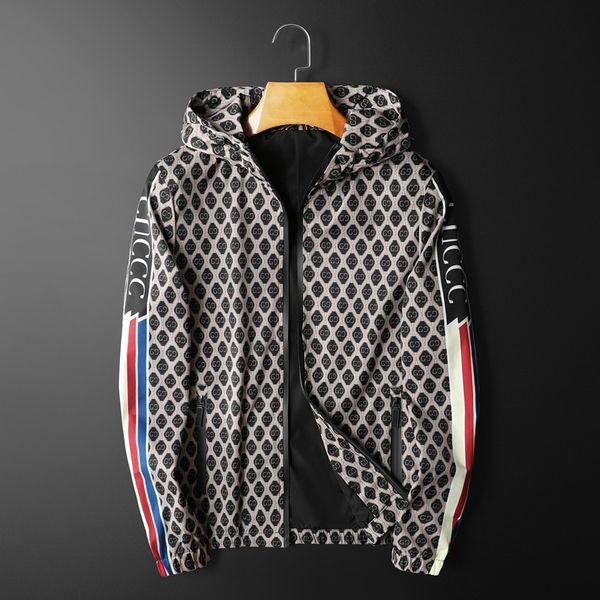 2020 new men's korean-style slim-fit hoodie jacket korean-style slim-fit fashionable printed casual jacket -5xl, Gray
2020 new men's korean-style slim-fit hoodie jacket korean-style slim-fit fashionable printed casual jacket -5xl, Gray