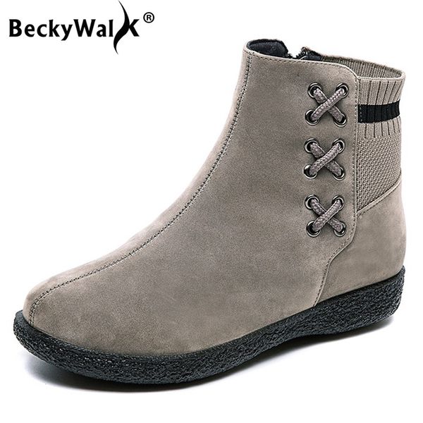 autumn winter ankle snow boots for women platform shoes plush short booties female warm winter casual boots women shoes wsh3730, Black
autumn winter ankle snow boots for women platform shoes plush short booties female warm winter casual boots women shoes wsh3730, Black