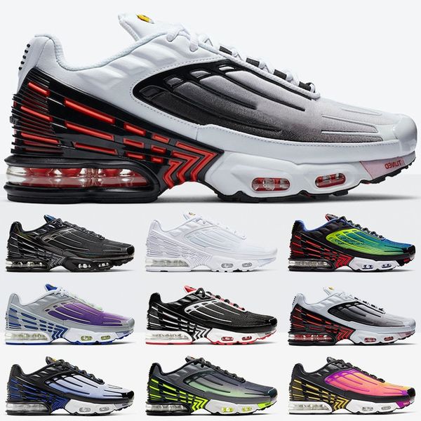 tn plus 3 men women running shoes mens trainers triple white black parachute neon purple nebula high sports sneakers, White;red
tn plus 3 men women running shoes mens trainers triple white black parachute neon purple nebula high sports sneakers, White;red