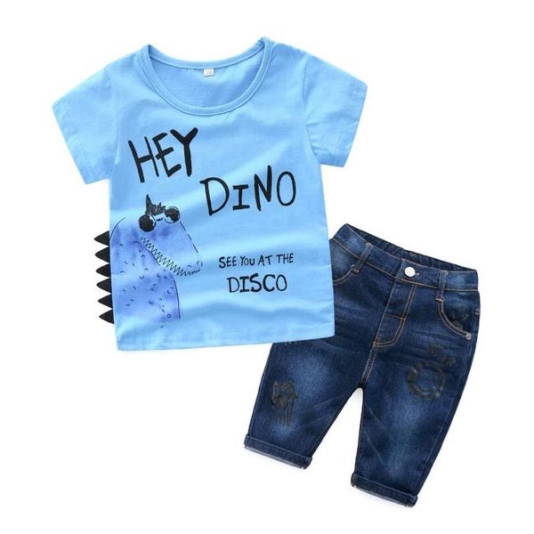 boys suits cartoon letter summer clothes t-shirts +jeans children clothing cotton kids outfits kg-68, White
boys suits cartoon letter summer clothes t-shirts +jeans children clothing cotton kids outfits kg-68, White