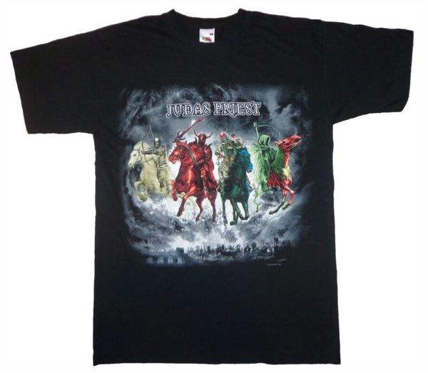 judas priest - horses - nostradamus t shirt s-m-l-xl brand new t shirt